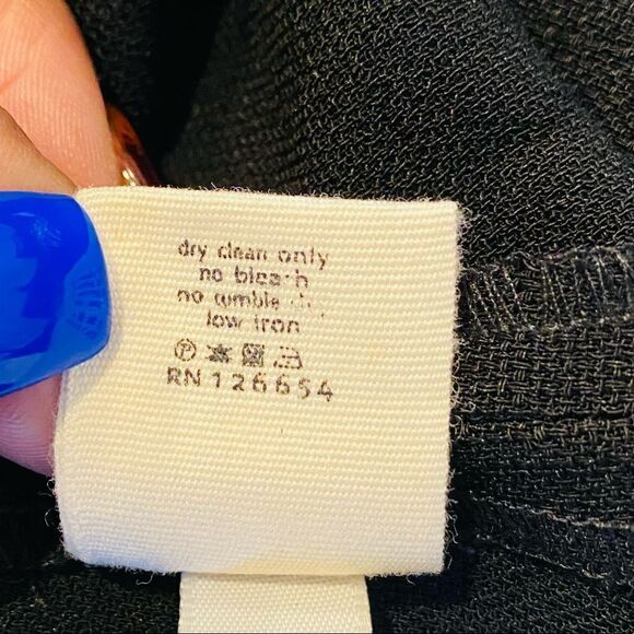 L'agence Sheath Black White Bodice Colorblock Dress Size 8 - Picture 4 of 7